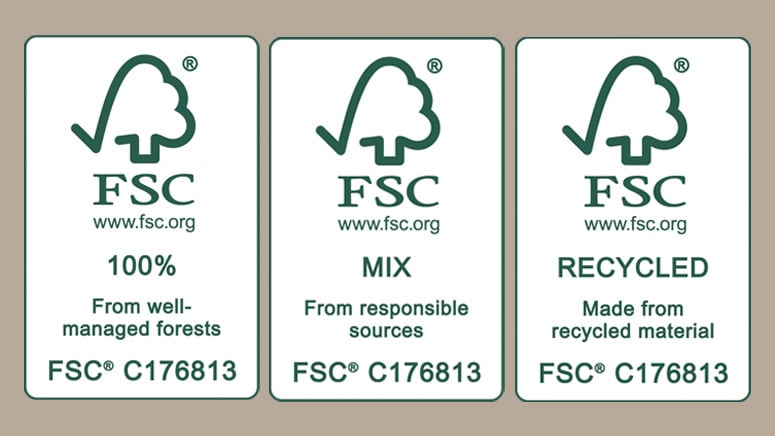 Forskellige FSC certificeringer