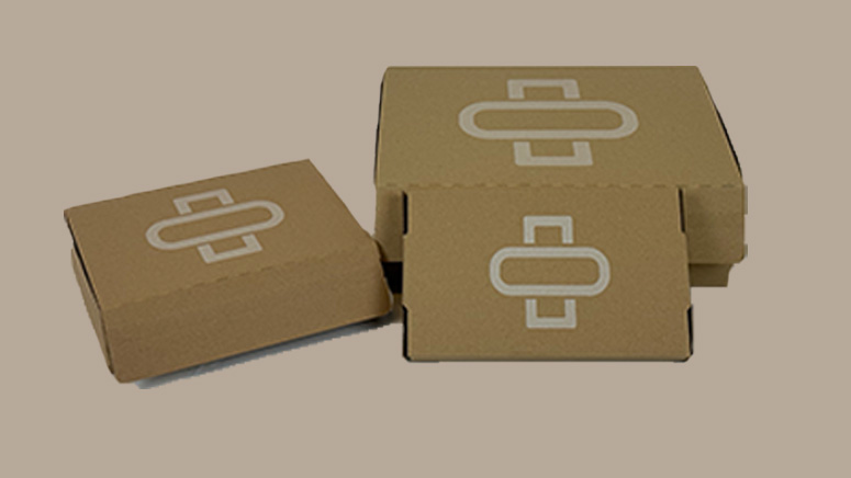 E-handelskasse med logo
