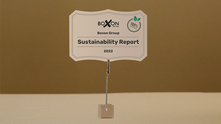 Bæredygtighedsrapport 2022 Boxon
